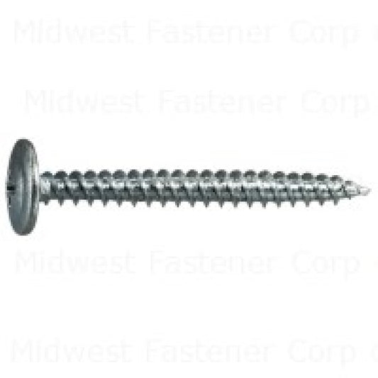 Midwest Fastener 08821 Lath Screw, #8 Thread, 1-5/8 in L, Coarse