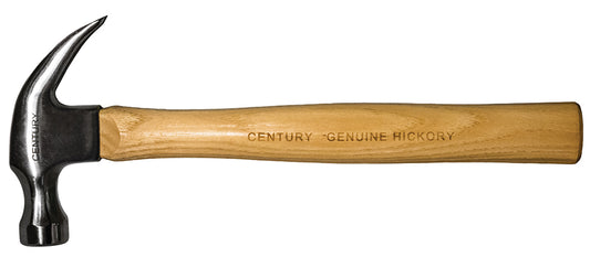 Century Drill & Tool 8oz Curved Claw Wood Handle Hammer