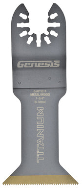 Genesis 1-3/4" Titanium Flush Cut Multi-Tool Blade