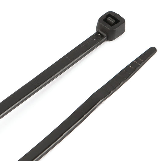 Performance Tool 4" Black Cable Ties 100 Piece