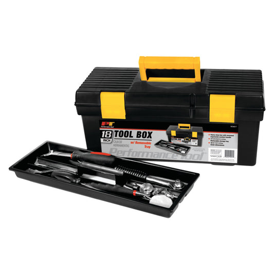 Performance Tool 18" Plastic Tool Box