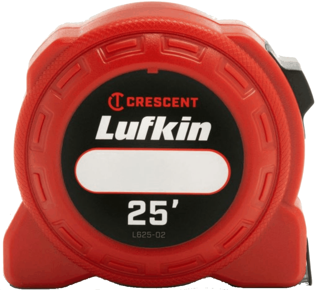 Lufkin 1" X 25' Orange Tape Measure