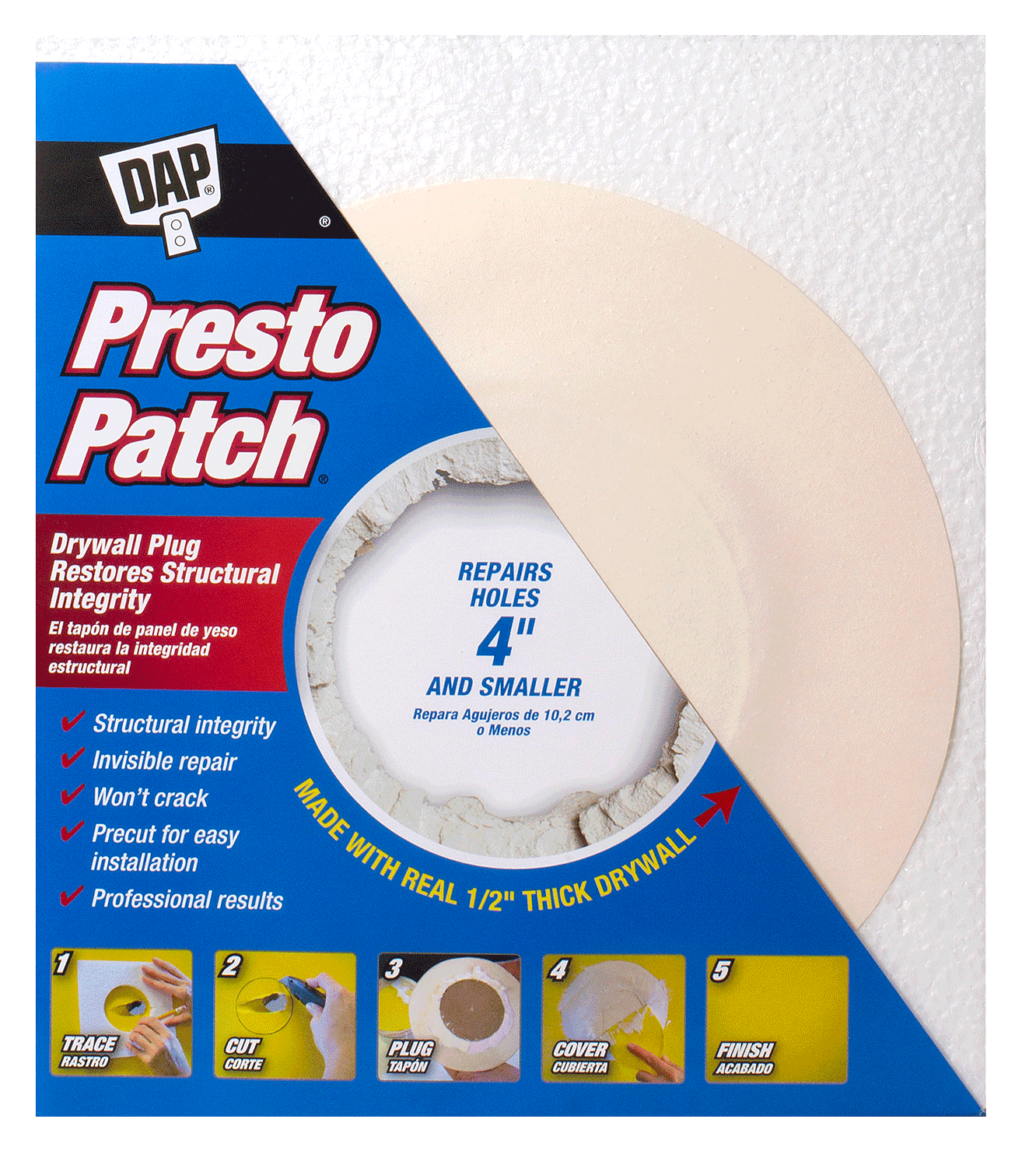 Dap Wall Repair Kit W/Patch