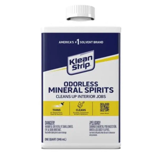 Klean Strip Oderless Mineral Spirits 1 Quart