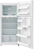 Conservator Top Mount Refrigerator 18 Cubic Feet Stainless Steel