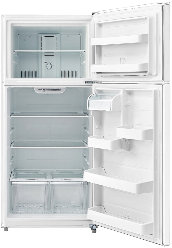 Conservator Top Mount Refrigerator 18 Cubic Feet White