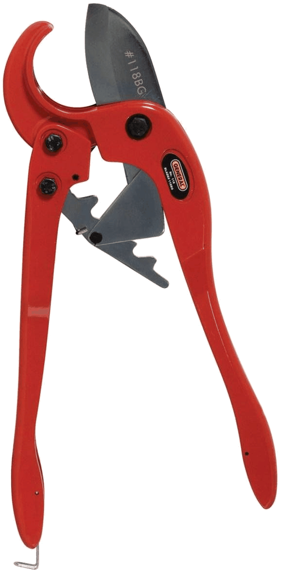 General Tools 2" Heavy Duty PVC Pipe Cutter