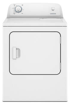 Conservator Electric Dryer 6.5 Cubic Feet White