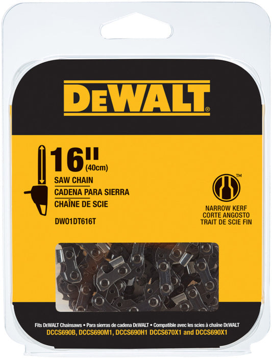 Dewalt Replacement Chainsaw Chain 16"