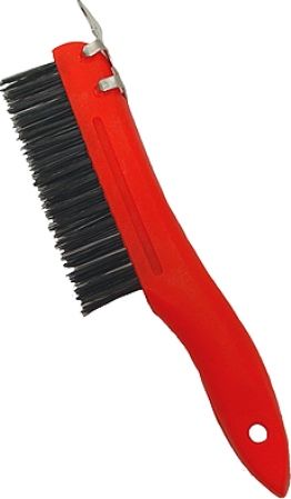 Grip Shoe Handle Steel Wire Brush + Scraper