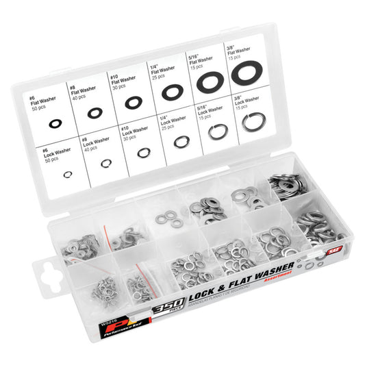 Performance Tool Lock & Flat Washer Assortment