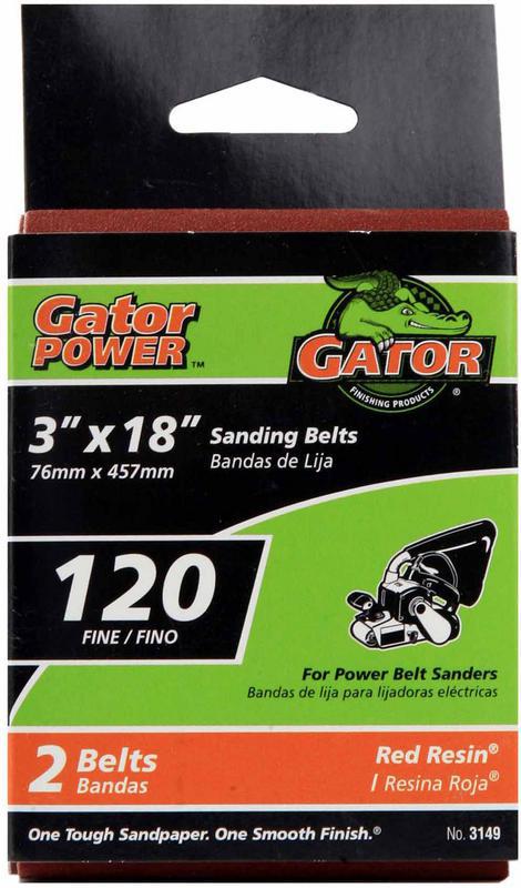 Gator 3" Sanding Belt 120 Grit 2 Pack