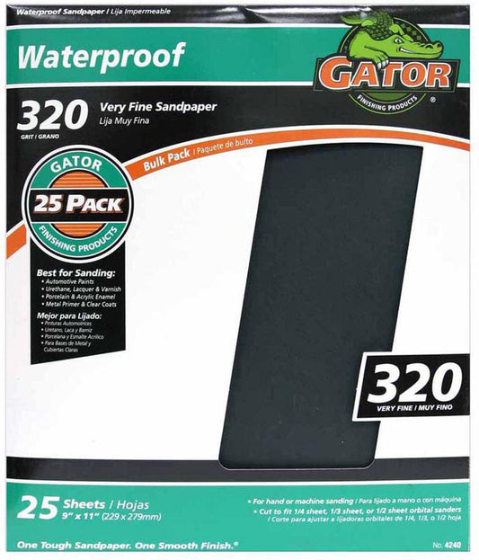 Gator 9" x 11" Sanding Disc 320 Grit 1 Piece