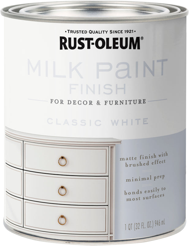 Rustoleum White Milk Paint Decor + Furniture 1 Quart