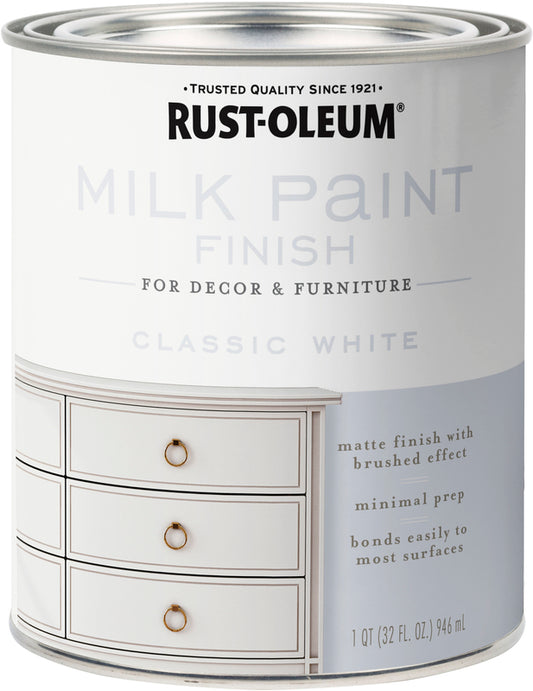 Rustoleum White Milk Paint Decor + Furniture 1 Quart