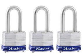 Master Lock Padlock 3 Pack