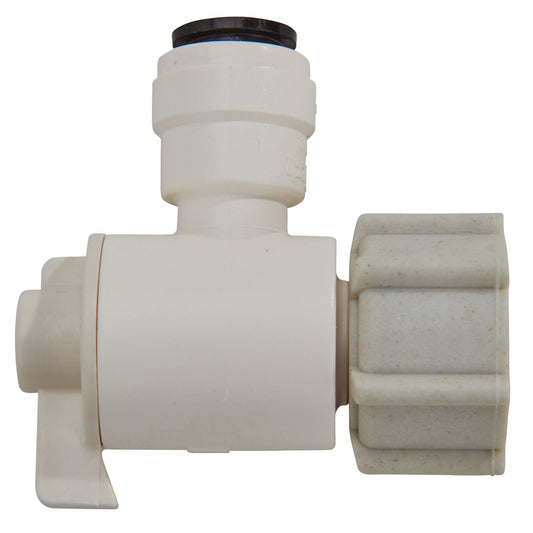 1/2 IN NPS x 3/8 IN CTS Plastic Female Angle Valve