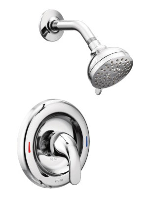 Moen Shower Faucet + Lever 1.75 GPM Chrome Plated