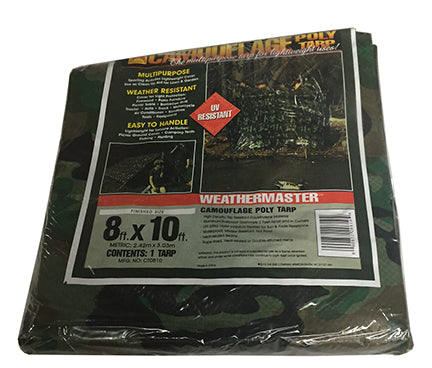 The Dize Co 8'x10' Camo Poly Tarp