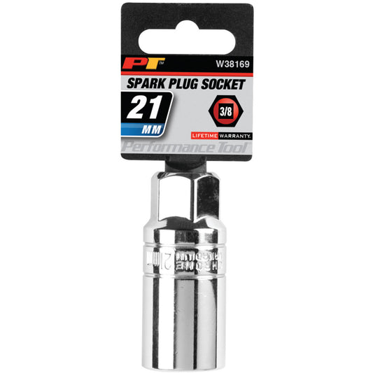 Performance Tool 3/8" Drive 21mm Spark Plug Socket