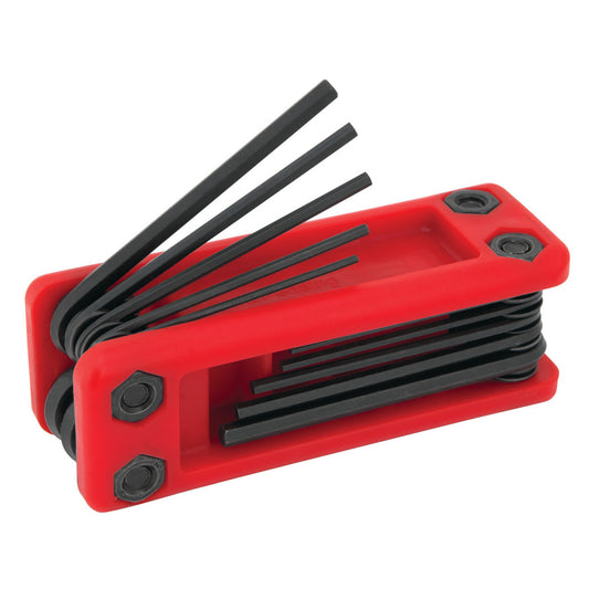 Performance Tool Folding Hex Key Set SAE 17 Piece