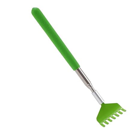 Grip 1Pcs Retractable Back Scratcher with Rubber Handle