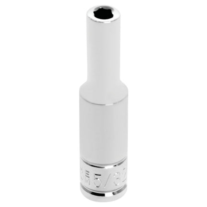 Performance Tool Deep Well 1/4" Drive Socket 6 Point SAE