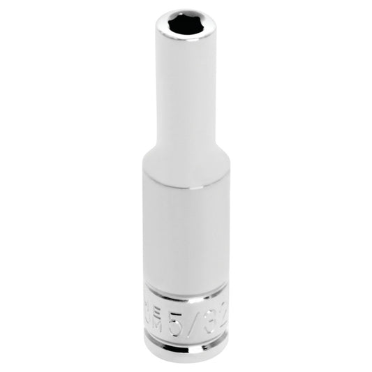 Performance Tool Deep Well 1/4" Drive Socket 6 Point SAE