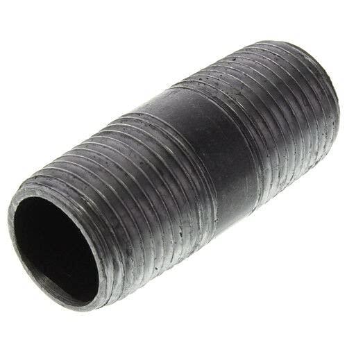 B&K Llc Mueller 3/4"x4: Black Steel Pipe Nipple