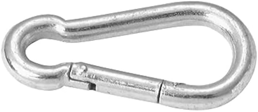 1/2" Electro Galvanized Spring Snap Link