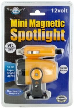 12-Volt Mini Magnetic 5-LED Spotlight