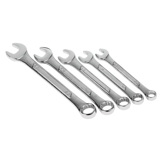 Performance Tool SAE Combination Wrench Set 5 Piece