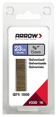 Arrow 1000 Pack 5/8" Pin Nails