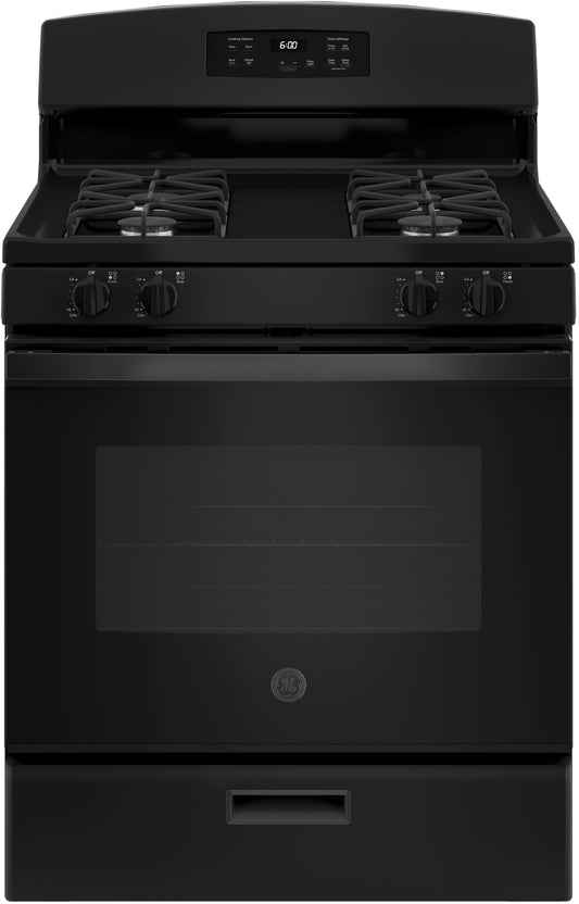 GE Gas Range 4.8cf oven capacity