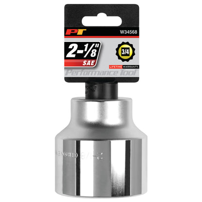 Performance Tool 3/4" Drive Socket 12 Point SAE