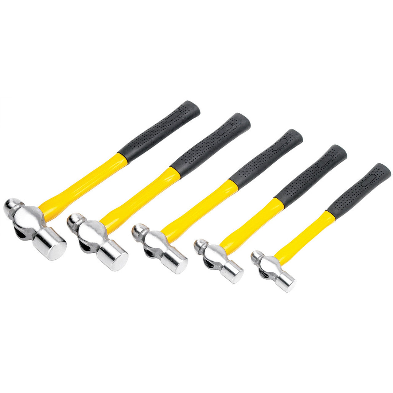 Performance Tool Fiberglass Ball Pein Hammer 5 Piece