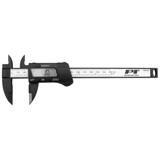 Performance Tool 6" Composite Digital Caliper