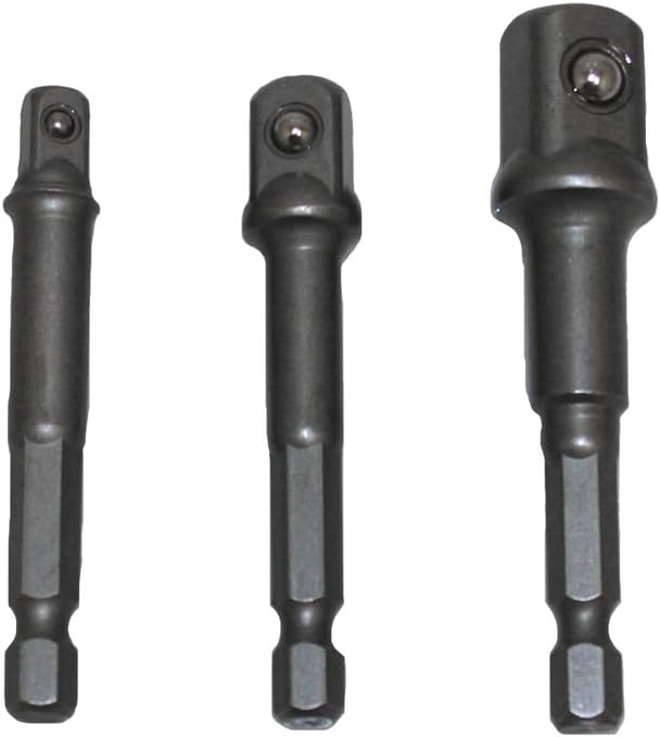 Grip Drill Power Extension Bar Set 3 Piece