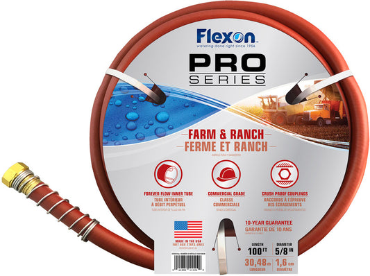 Flexon Farm Hose 5/8" X 100'