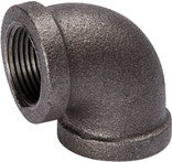 B&K Llc Mueller 1/8" Black 90 Degree Black Elbow