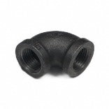 B&K LLC - Mueller 1/2 Black 90 Elbow