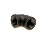 B&K LLC - Mueller 3/4 Black 90 Elbow