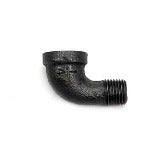 B&K Llc Mueller 1/4 Black 90 Degree Street Elbow