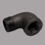 B&K MUELLER 1"Black 90 Degree Street Elbow