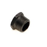 B&K Llc Mueller 1 x 1/2" Black Bushing