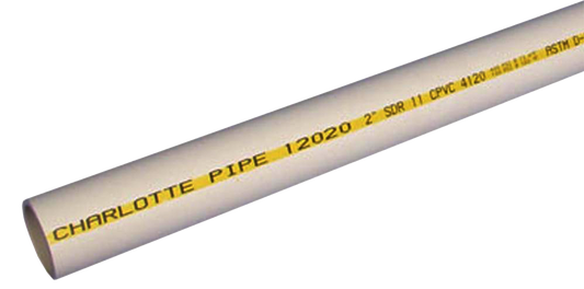 3/4 X 10' CPVC Hot Water Pipe