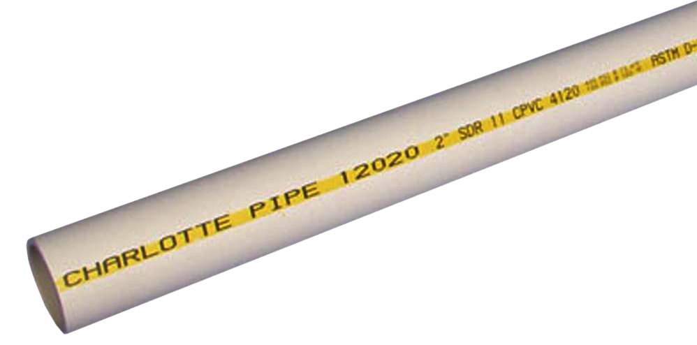 1/2 X 10' CPVC Hot Water Pipe