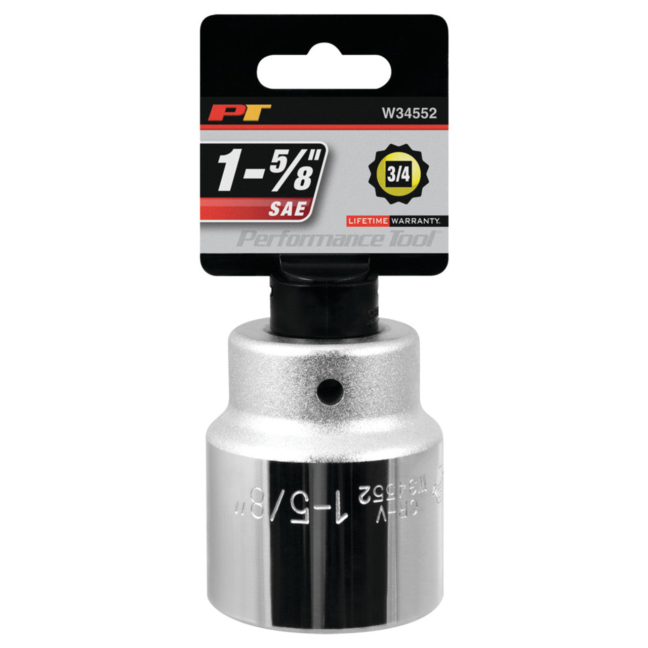 Performance Tool 3/4" Drive Socket 12 Point SAE