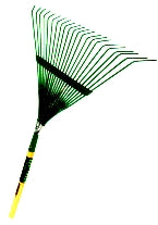 Tru 22" Truper Steel Leaf Rake