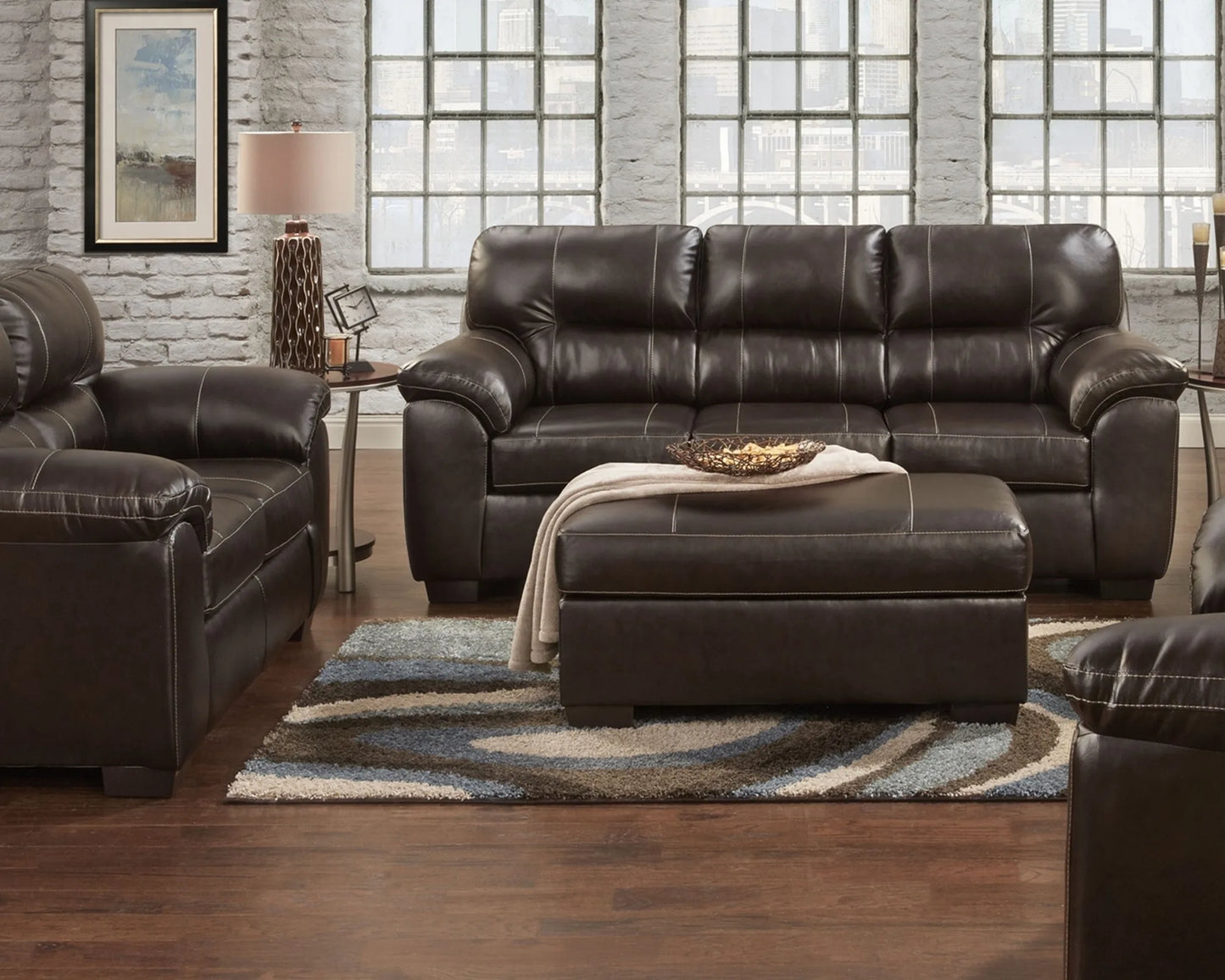 Austin Chocolate Living Room Furniture